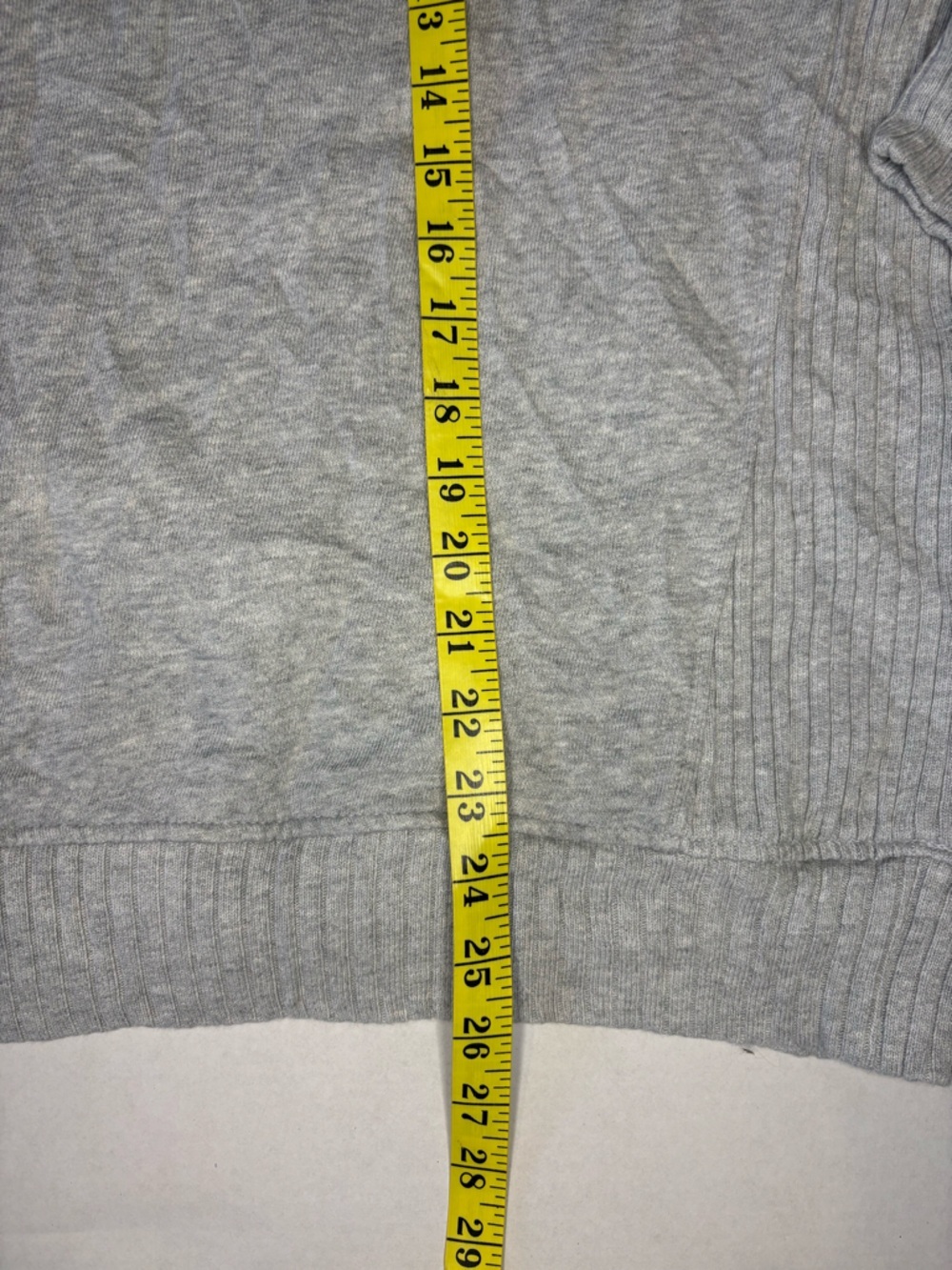 Aerie- grey sweatshirt 3/4 sleeve - Picture 5 of 5
